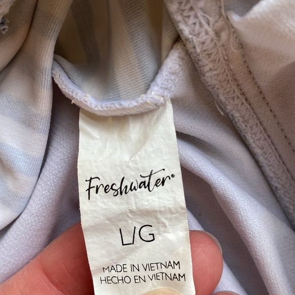 Two piece nautical stripe tankini set - Picture 6 of 7